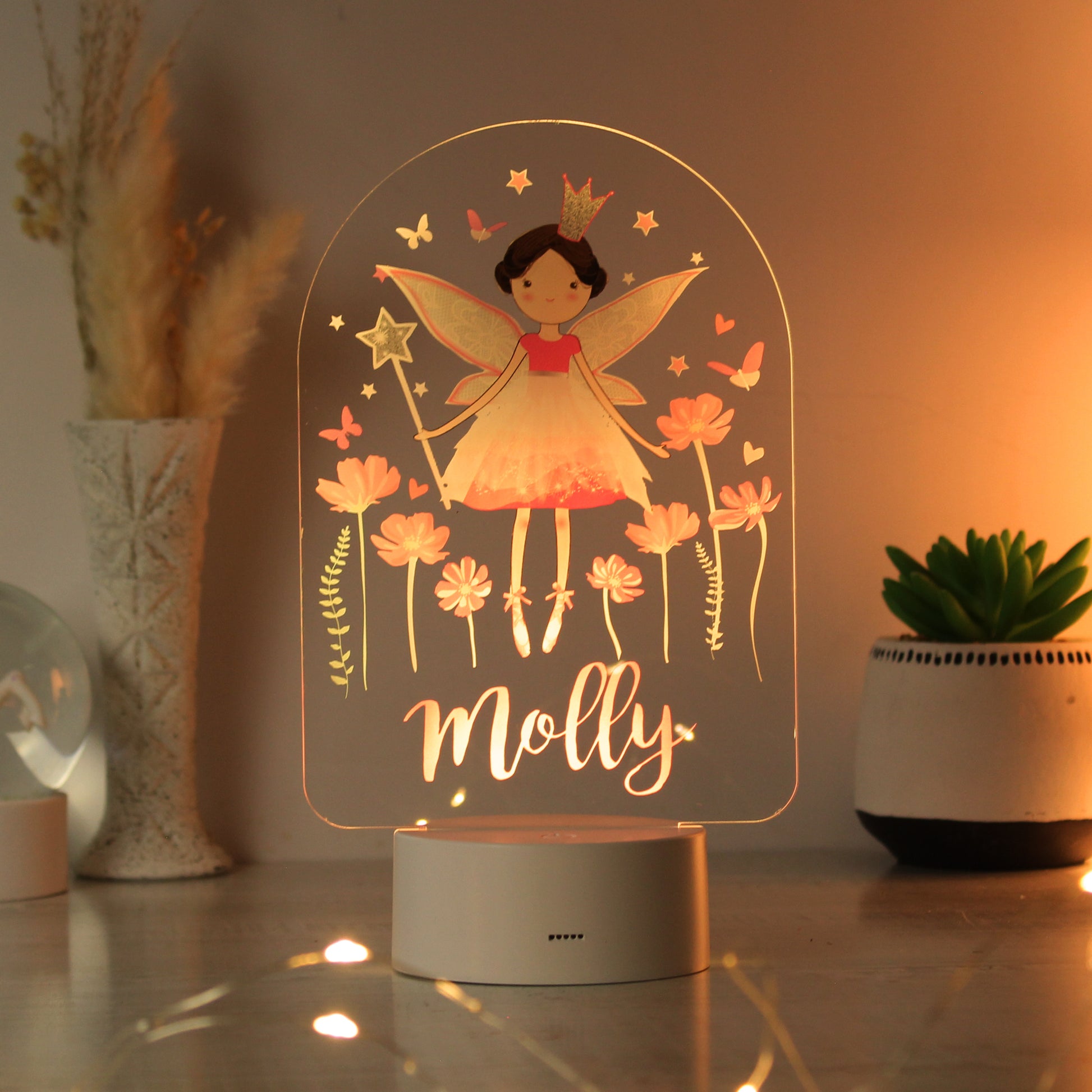 Personalised Fairy Princess LED Colour Changing Light - image 3