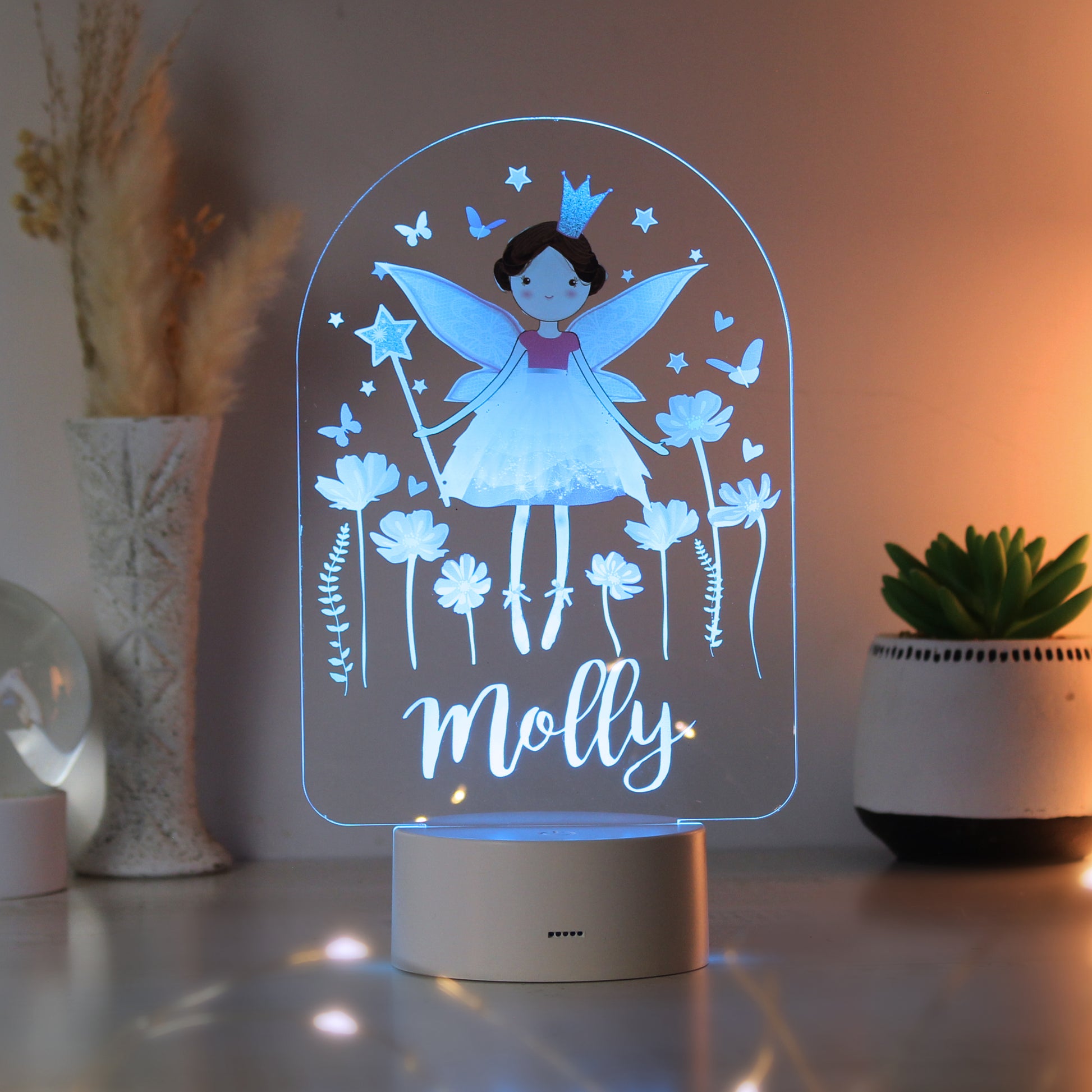 Personalised Fairy Princess LED Colour Changing Light - image 4