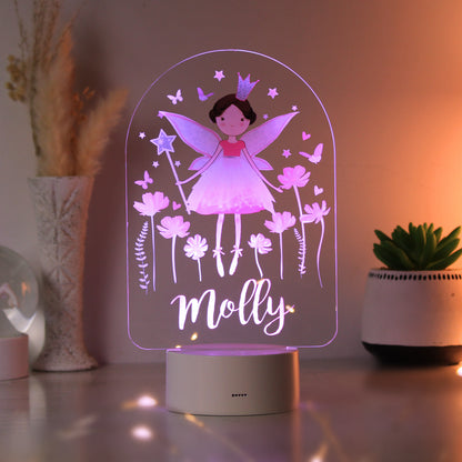 Personalised Fairy Princess LED Colour Changing Light - image 6