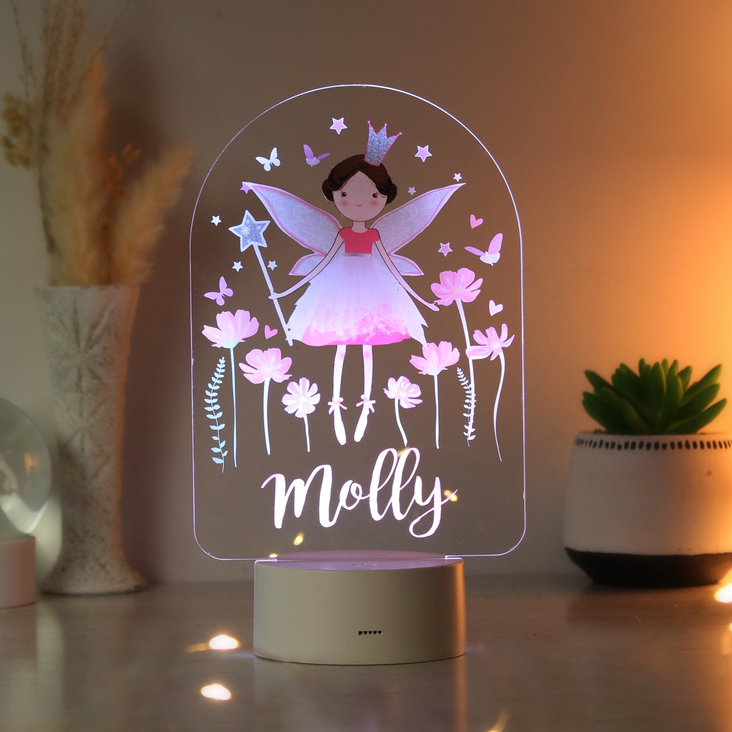 Personalised Fairy Princess LED Colour Changing Light - image 10