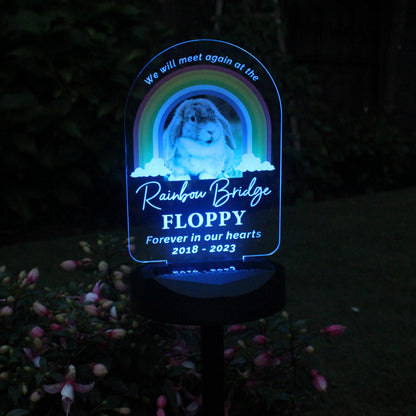 Personalised Pet Memorial Solar Light - image 6