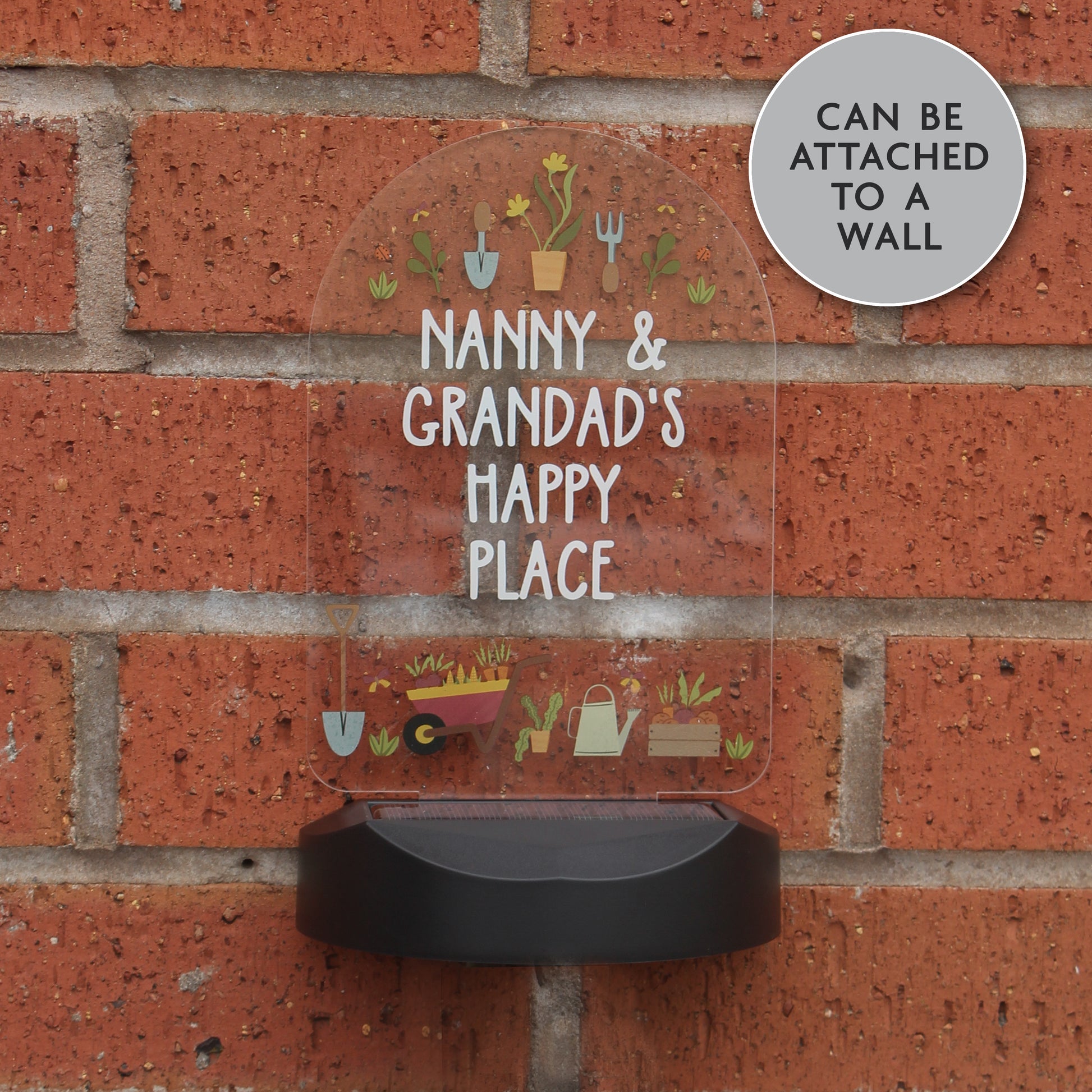 Personalised Vegetable Patch Outdoor Solar Light - image 5