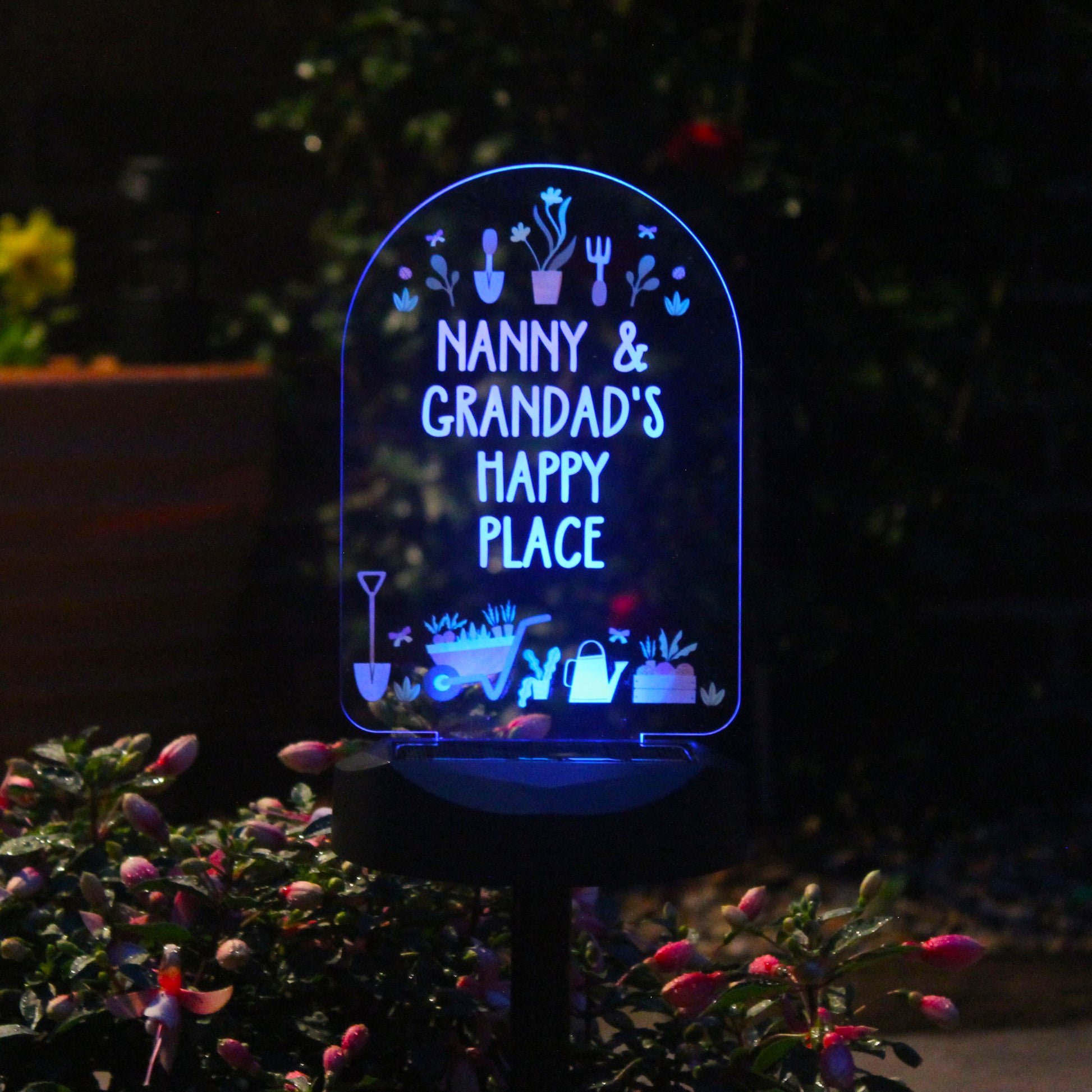 Personalised Vegetable Patch Outdoor Solar Light - image 7