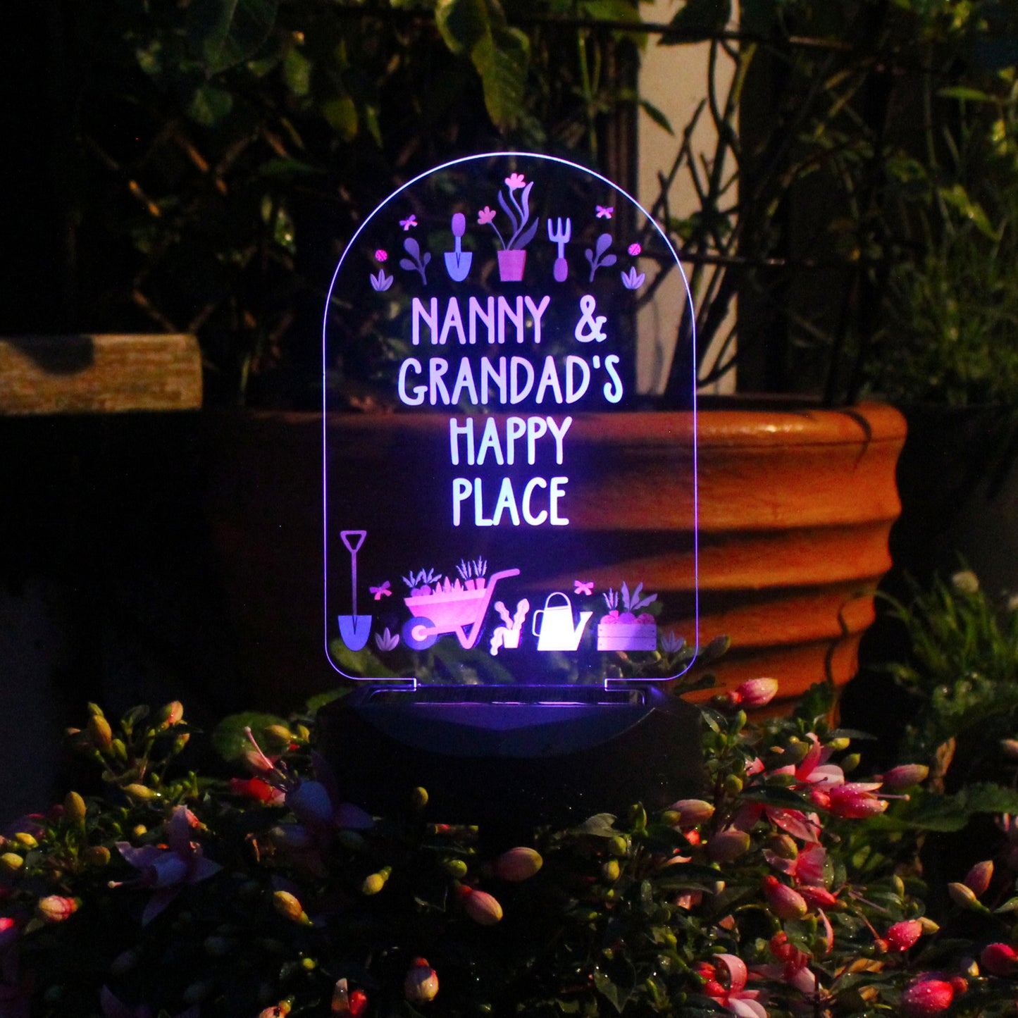 Personalised Vegetable Patch Outdoor Solar Light - image 10