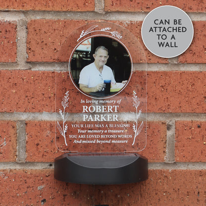 Personalised Memorial Solar Light - Photo Upload - image 5