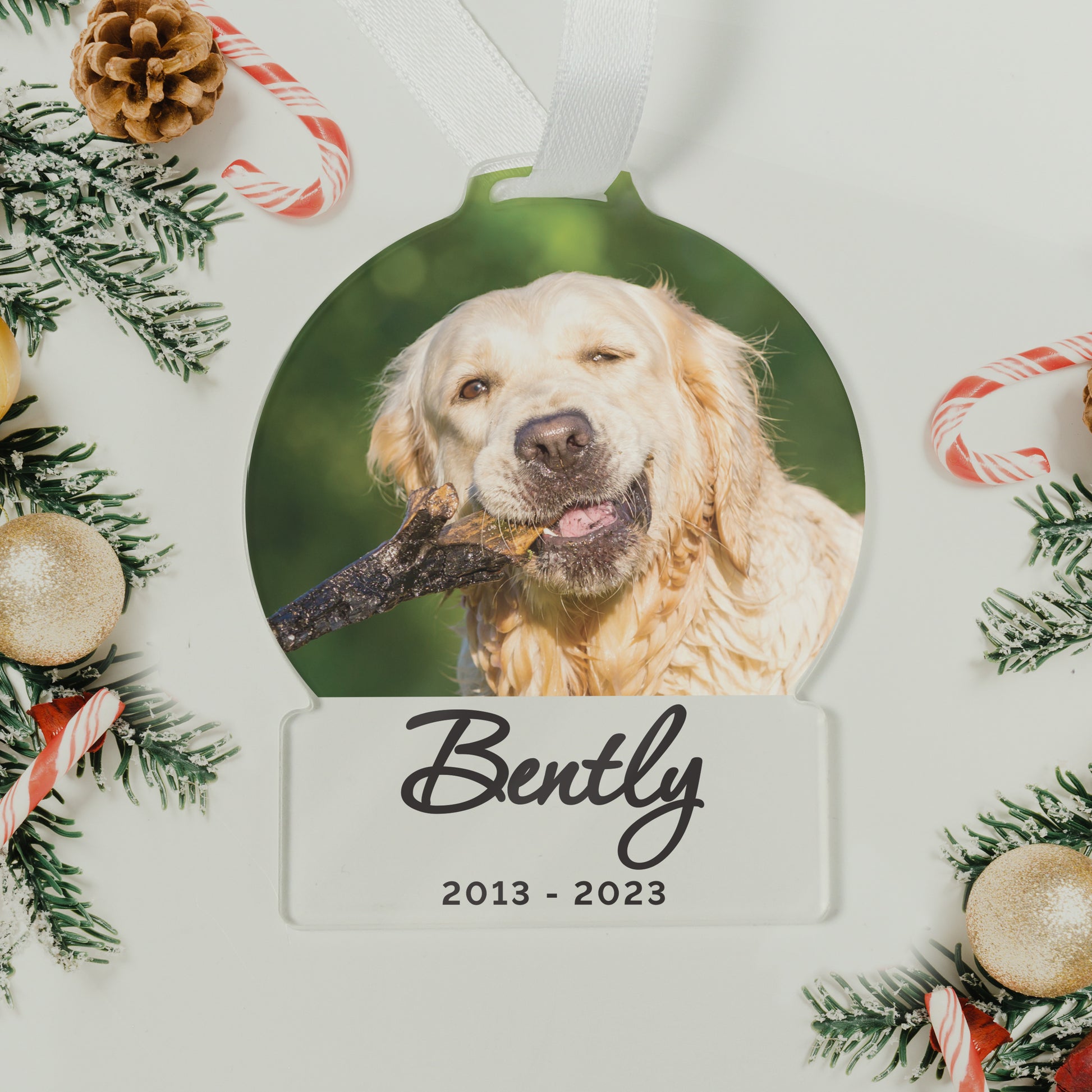Personalised Photo Upload Acrylic Decoration - image 6