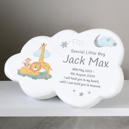Personalised Animal Resin Memorial Cloud - image 2