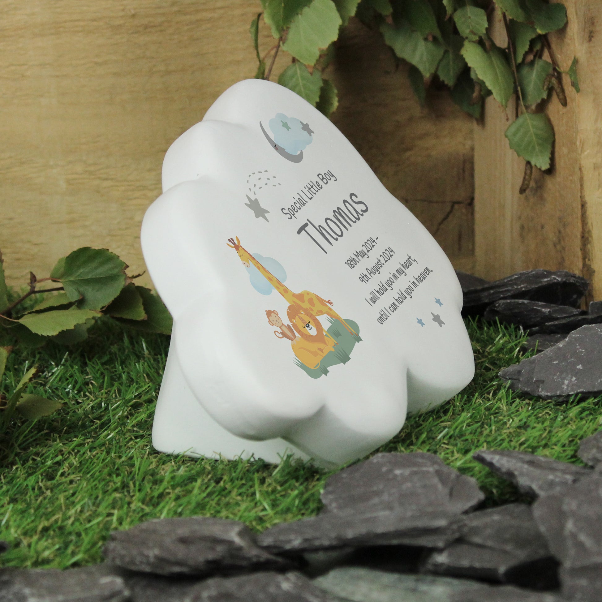 Personalised Animal Resin Memorial Cloud - image 3