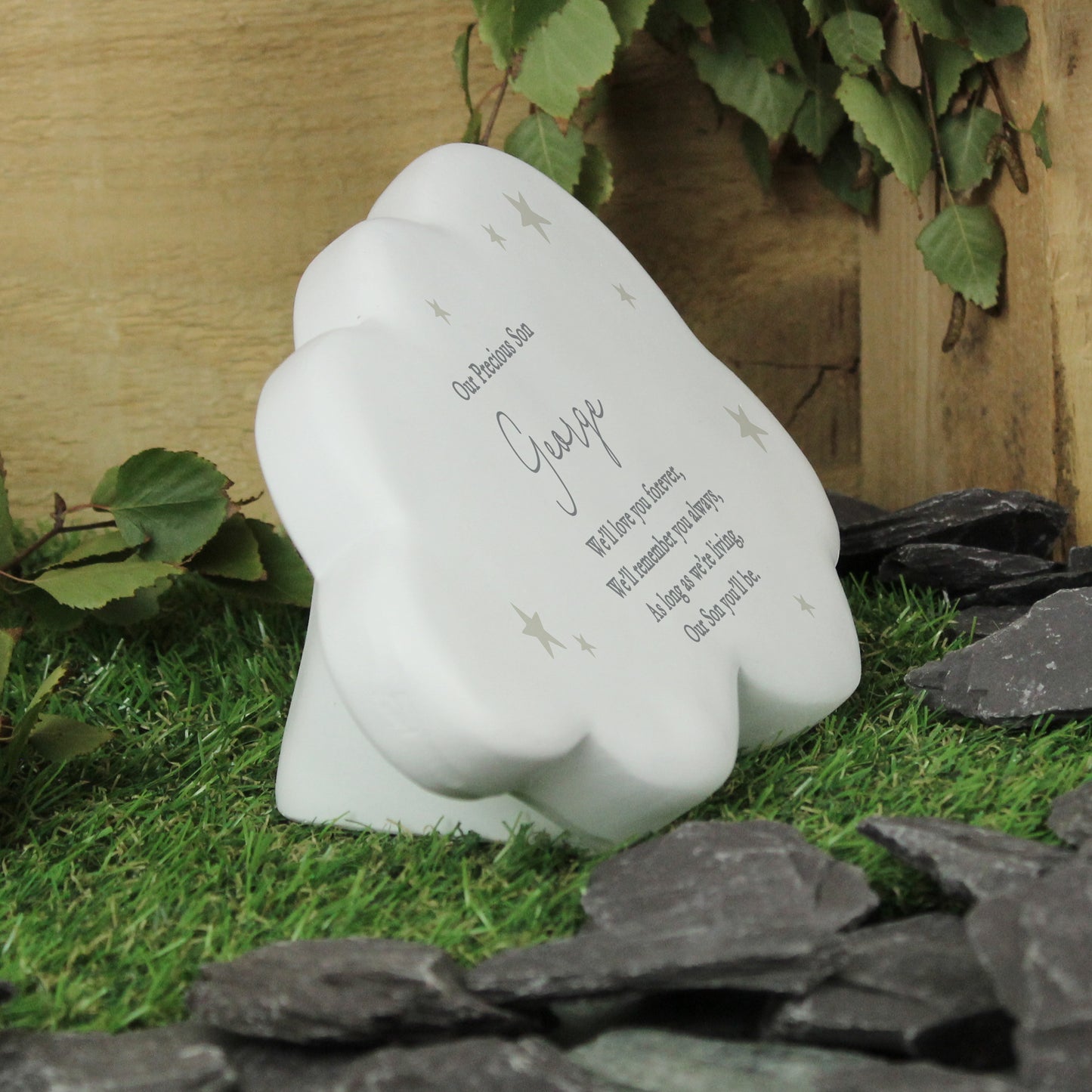 Personalised Stars Resin Memorial Cloud - image 4