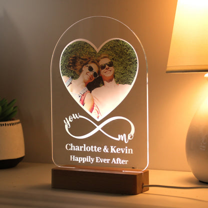 Personalised Heart Photo Upload LED Light - image 7