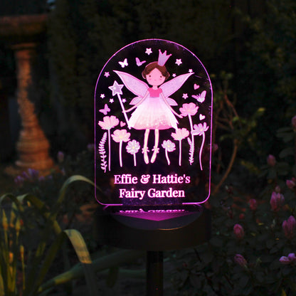Personalised Fairy Princess Solar Light - image 3