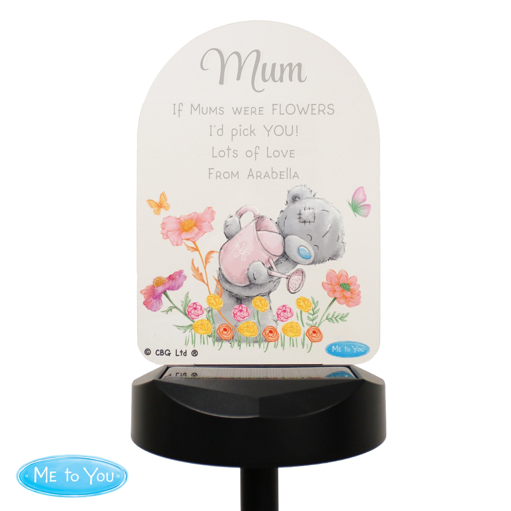 Personalised Me to You Garden LED Solar Light - image 5