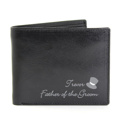 Personalised Top Hat Leather Wallet - image 2