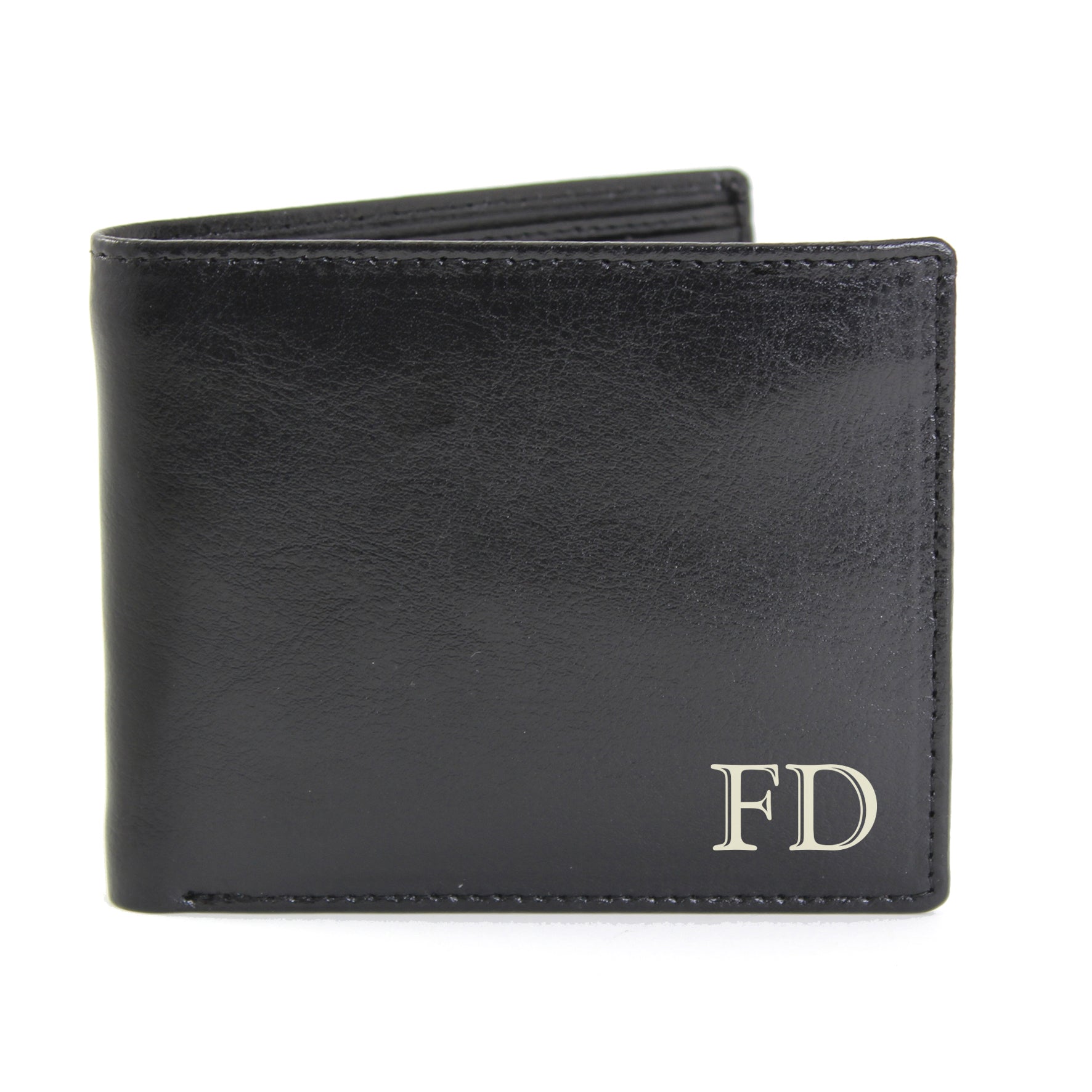 Personalised Initials Leather Wallet - image 2