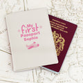 Personalised My First Cream Passport Holder from Heartfelt Gifts