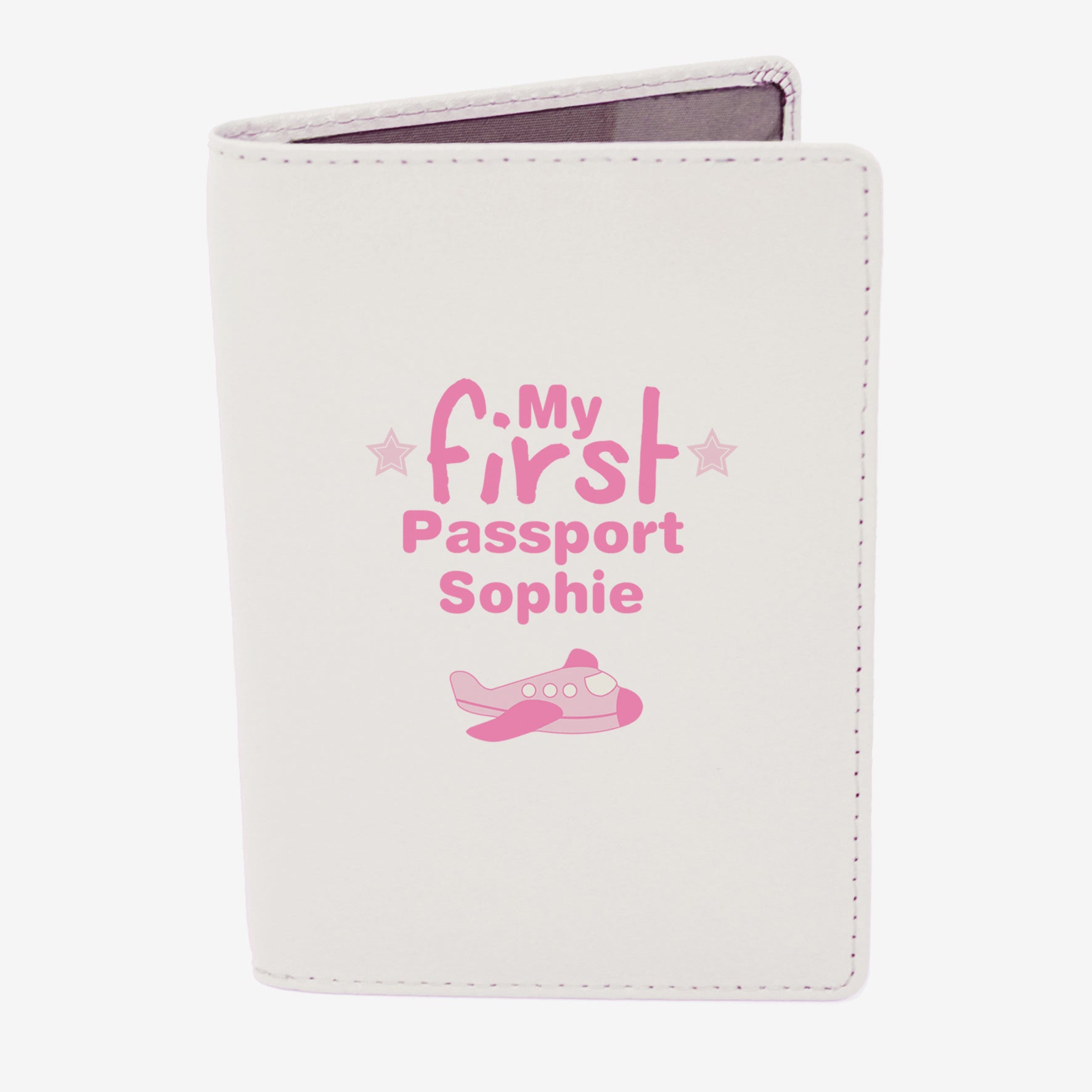 Personalised My First Cream Passport Holder - image 2