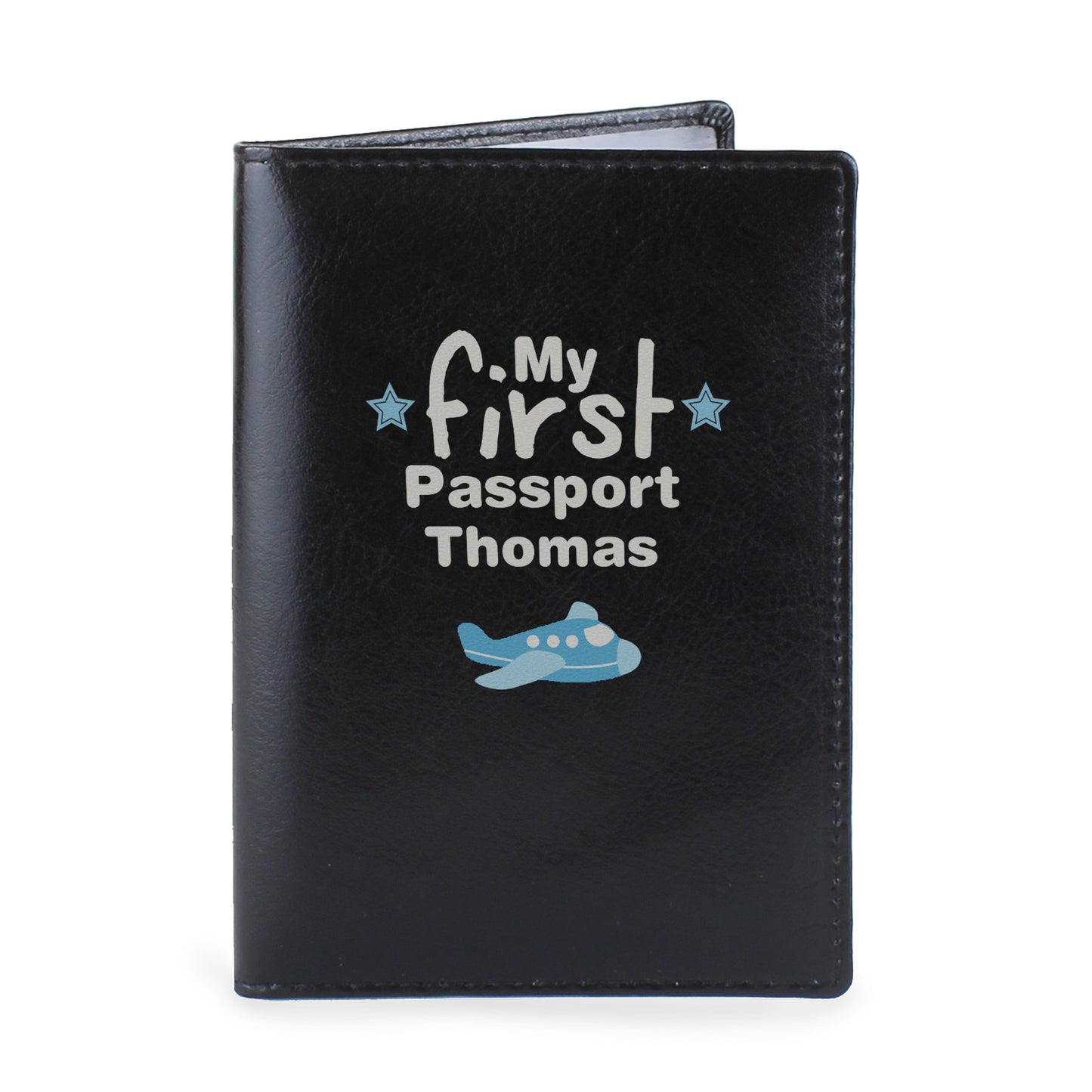 Personalised My First Black Passport Holder - image 2