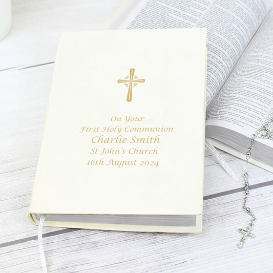 Personalised Gold Companion Holy Bible - Eco-friendly from Heartfelt Gifts