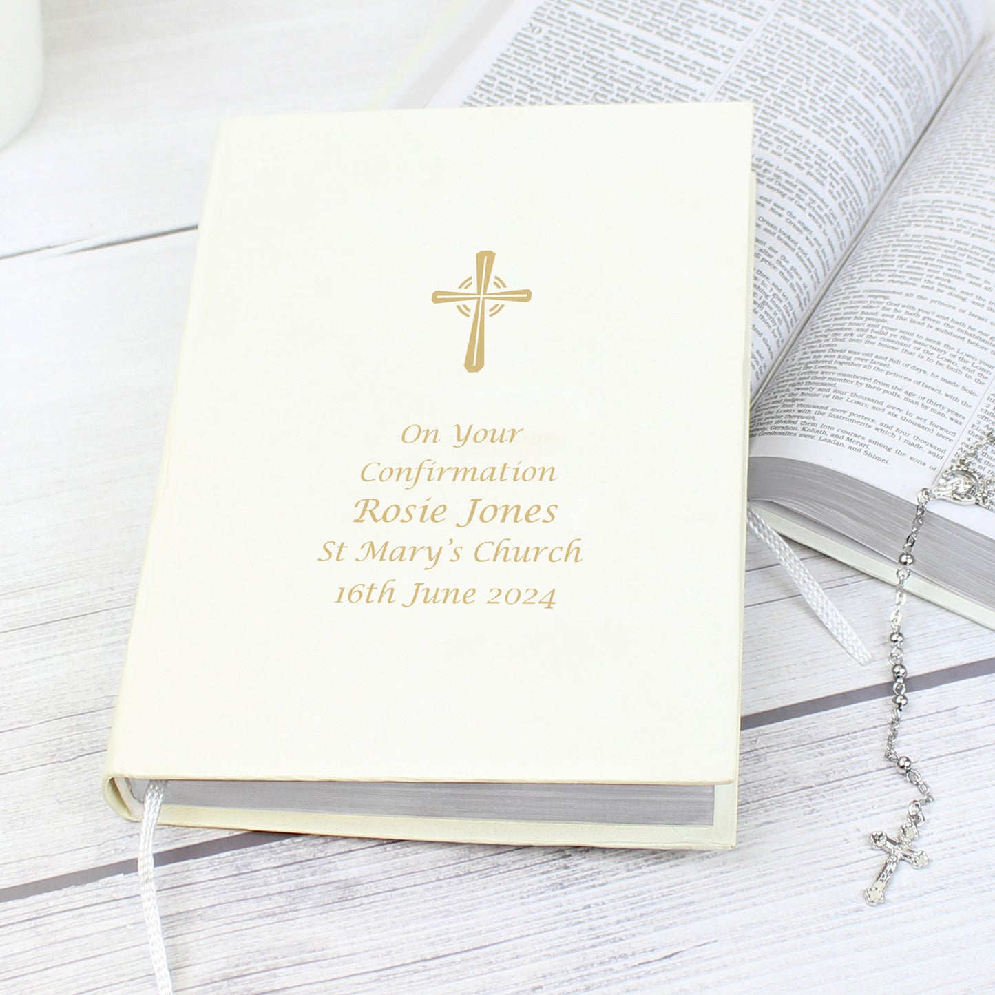 Personalised Gold Companion Holy Bible - Eco-friendly - image 2