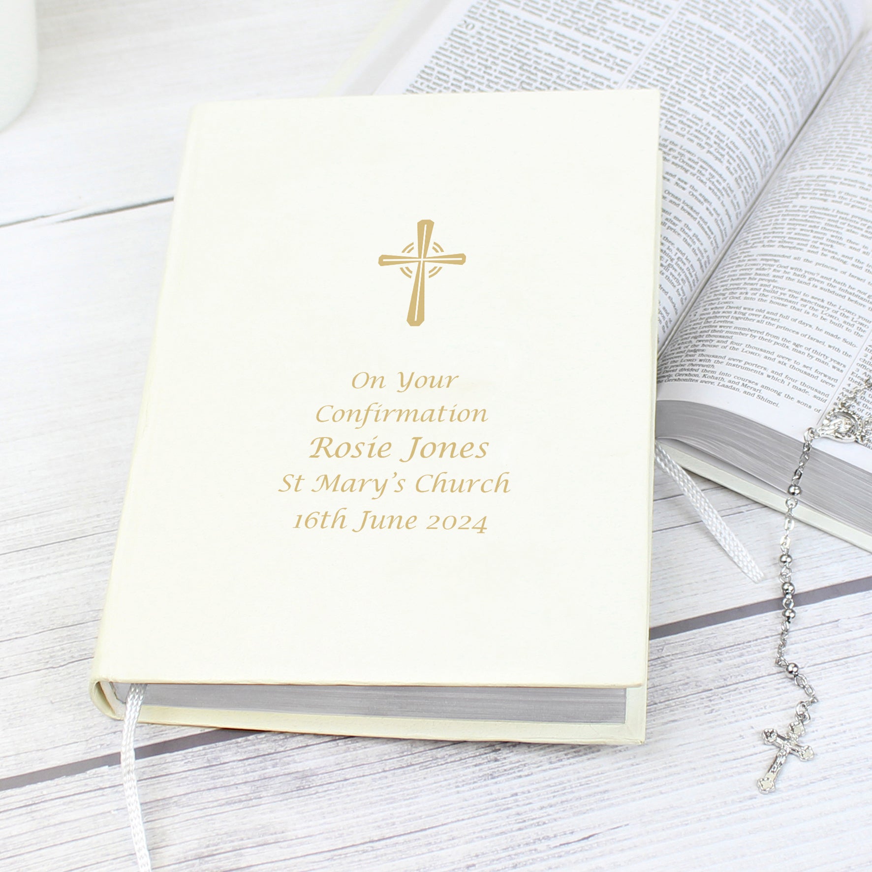 Personalised Gold Companion Holy Bible - Eco-friendly - image 2