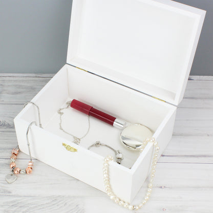 Personalised Floral Wooden Keepsake Box - image 7
