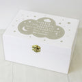 Personalised Twinkle Twinkle White Wooden Keepsake Box from Heartfelt Gifts