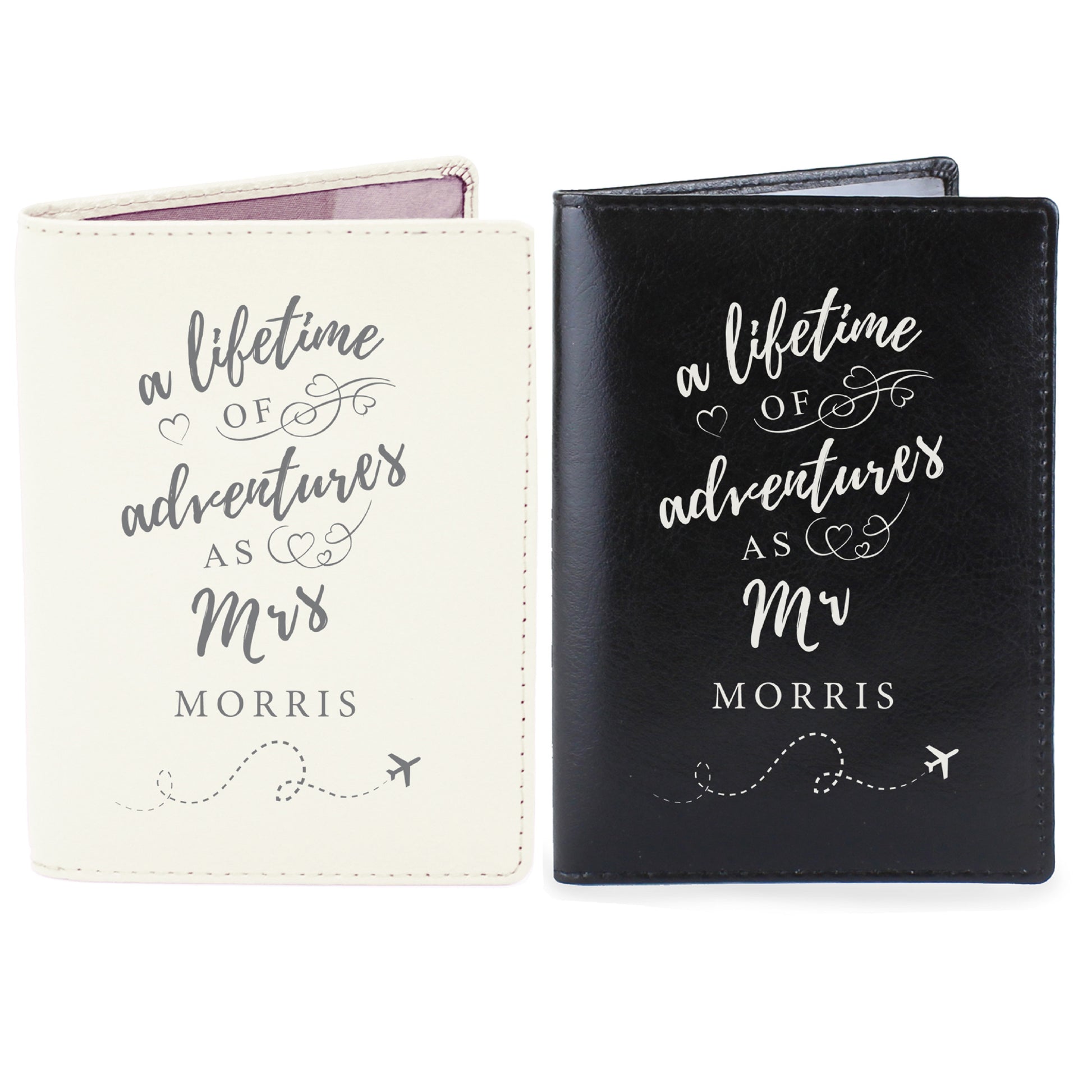 Personalised Lifetime of Adventures Couples Passports - image 2