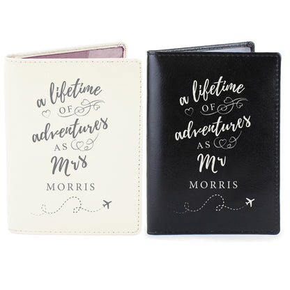 Personalised Lifetime of Adventures Couples Passports - image 2