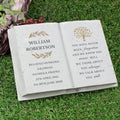 Personalised Family Tree Memorial Resin Book from Heartfelt Gifts
