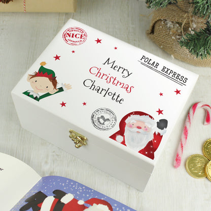 Personalised Small Christmas Eve Box from Heartfelt Gifts