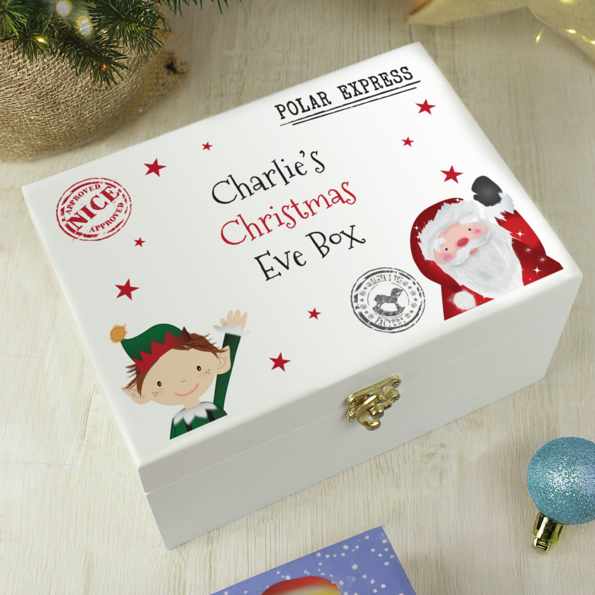 Personalised Small Christmas Eve Box - image 2