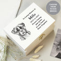 Personalised Dog Breed Memorial Small Keepsake Box from Heartfelt Gifts