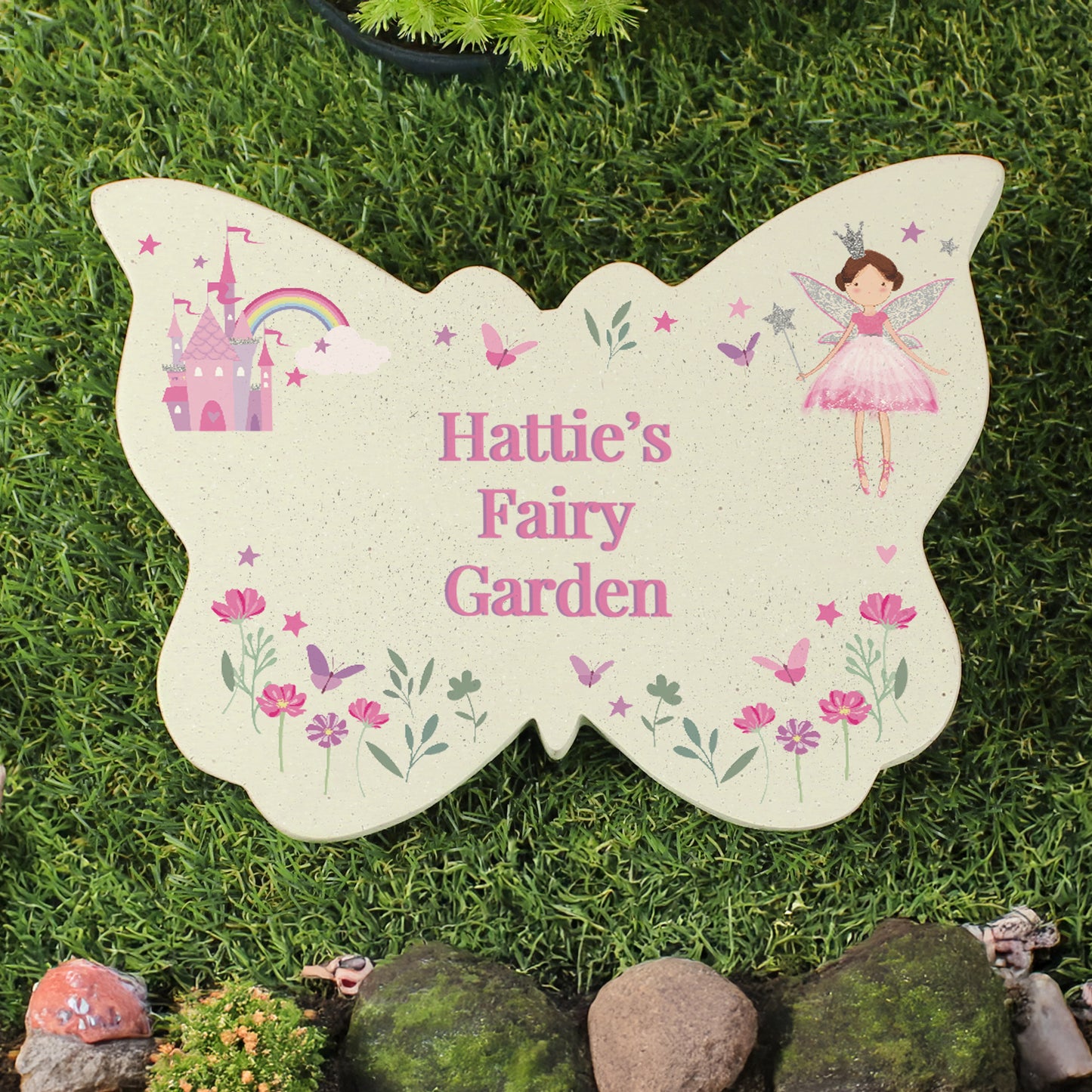 Personalised Fairy Princess Garden Butterfly Ornament - image 3