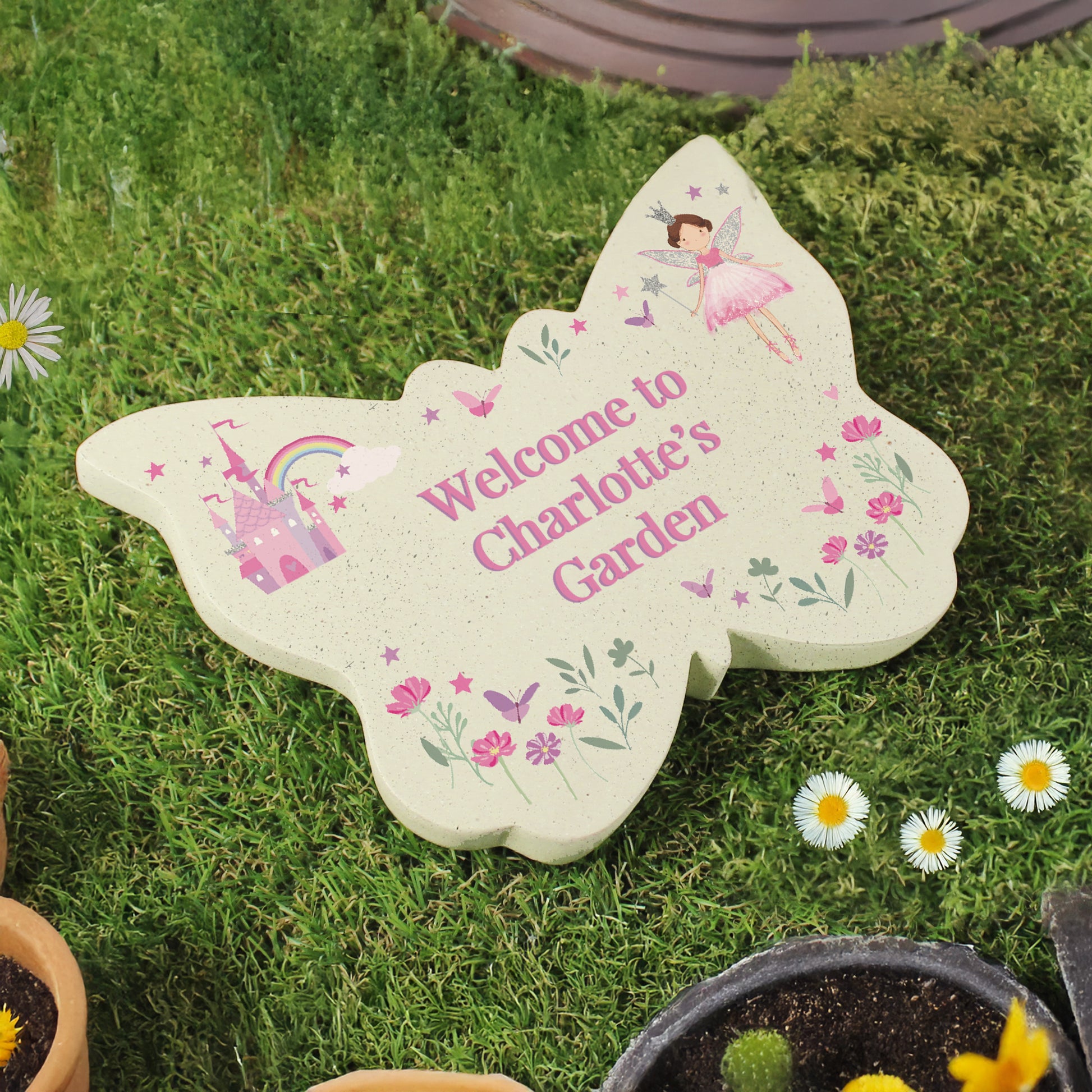 Personalised Fairy Princess Garden Butterfly Ornament - image 4