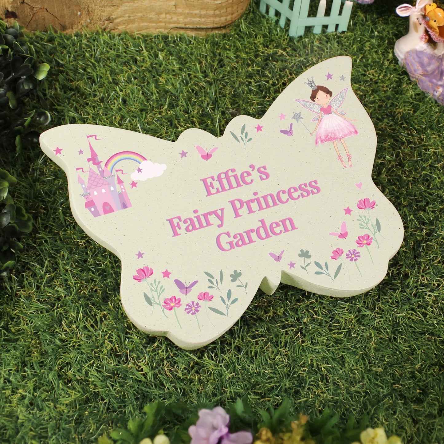 Personalised Fairy Princess Garden Butterfly Ornament from Heartfelt Gifts