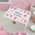 Personalised Bow Storage Box from Heartfelt Gifts