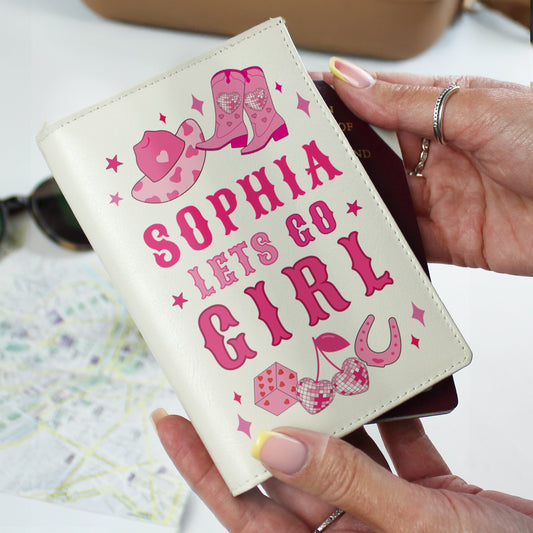 Personalised Cowgirl Luggage Tag & Passport Holder Set – Travel Gift for Her - image 3