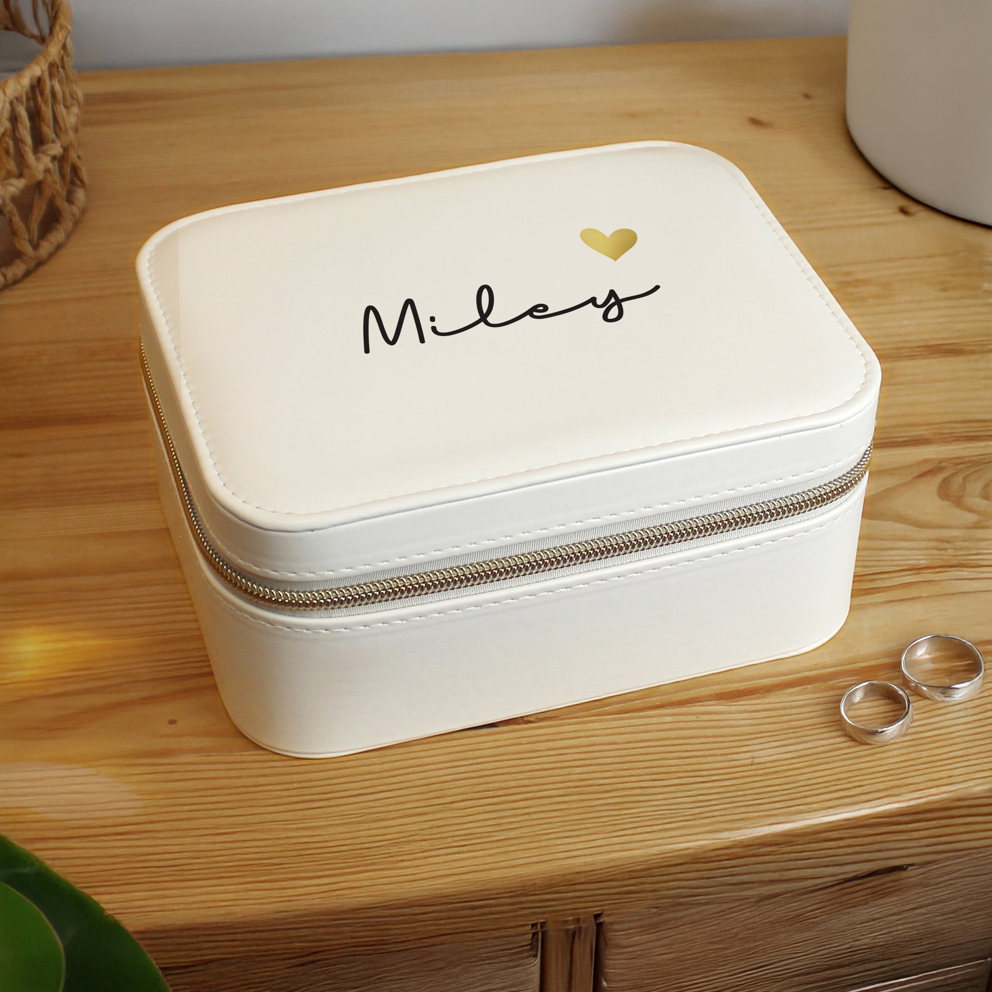Personalised Travel Jewellery Box – Classic Birthday Gift for Her - image 2