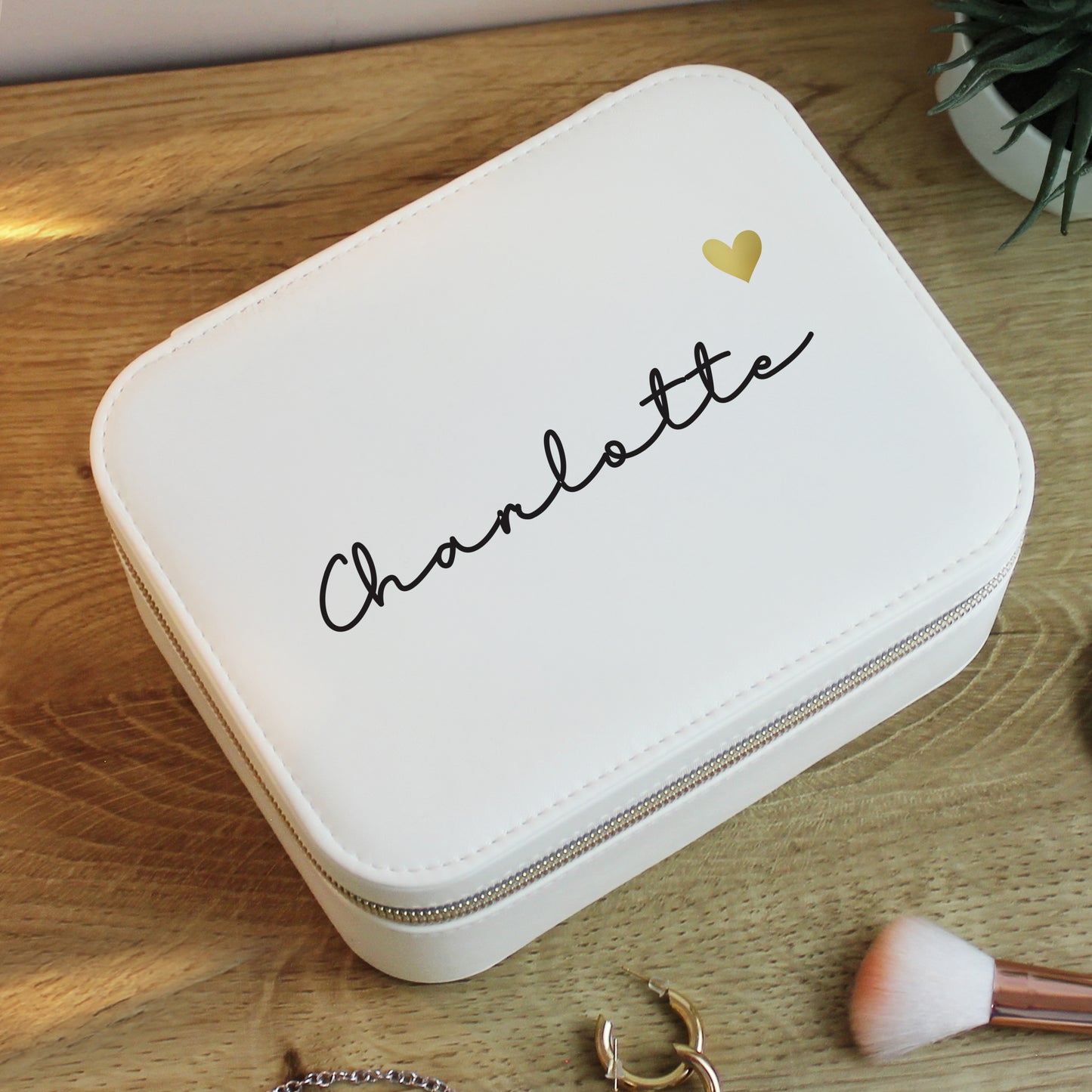 Personalised Travel Jewellery Box – Classic Birthday Gift for Her - image 3