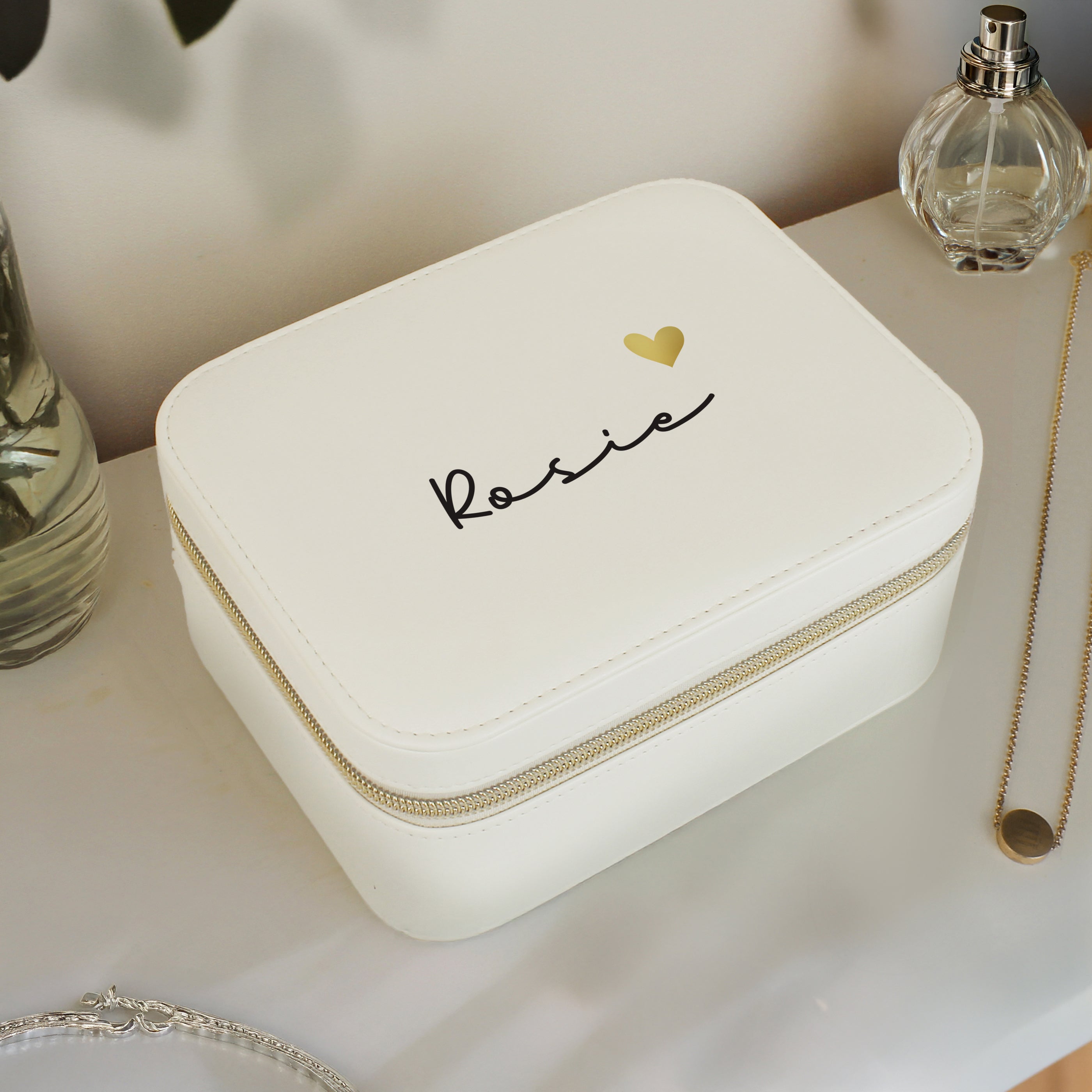 Personalised Travel Jewellery Box from Heartfelt Gifts
