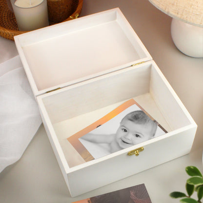 Personalised Photo Upload Memorial Keepsake Box – Bereavement Memorial Gift - image 6