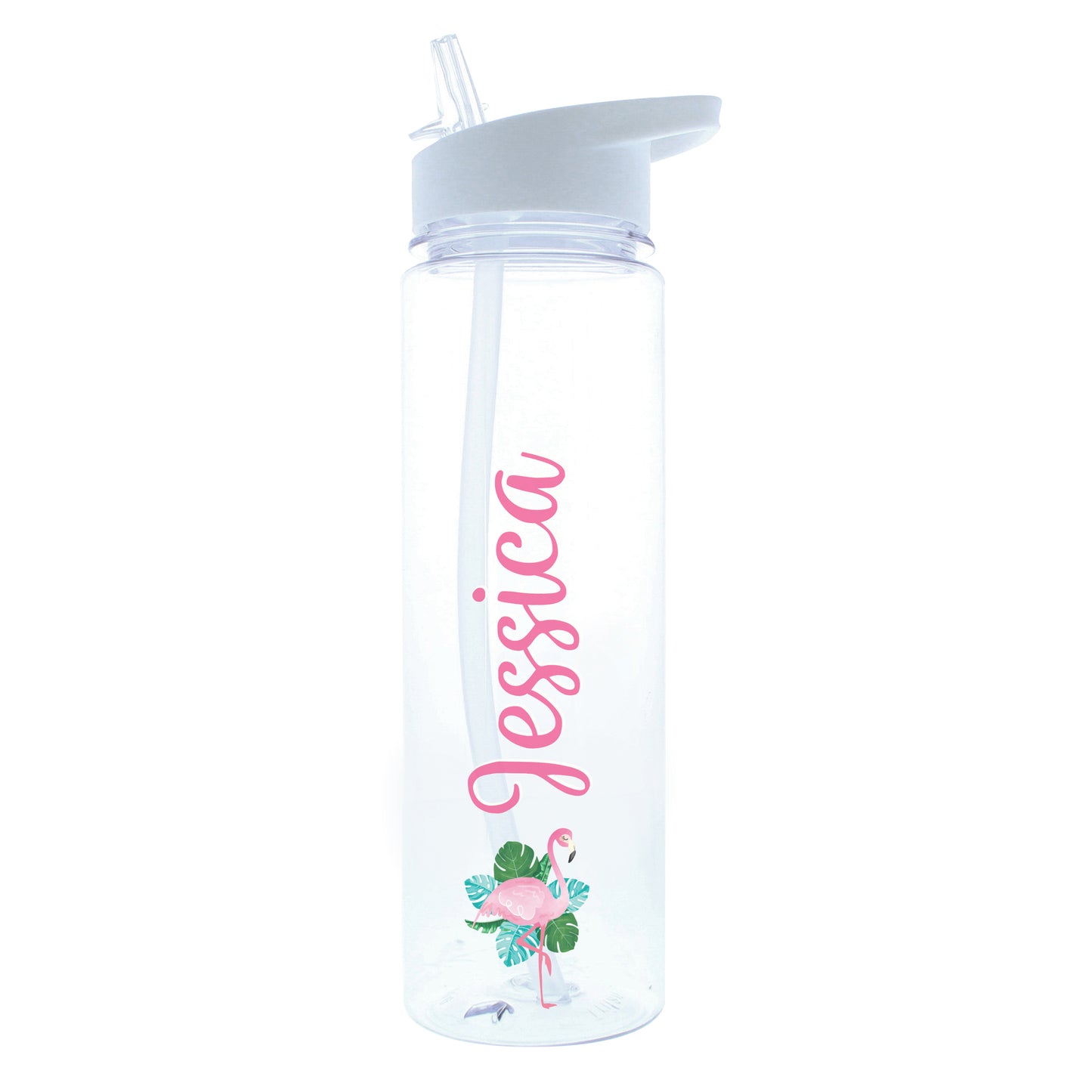 Personalised Flamingo Water Bottle - image 2