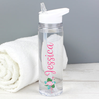 Personalised Flamingo Water Bottle - image 5