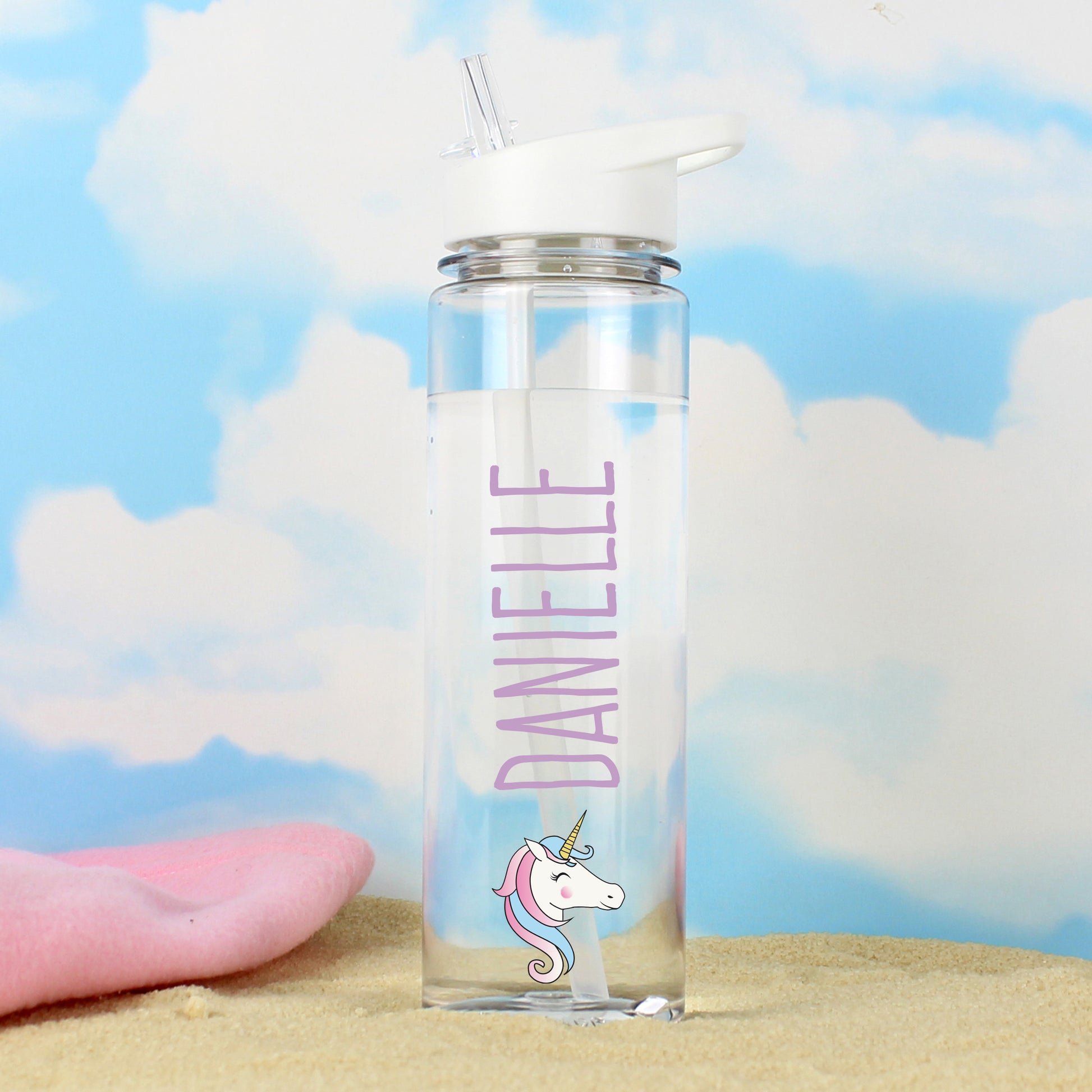 Personalised Unicorn Water Bottle from Heartfelt Gifts