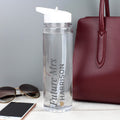 Personalised Gold Heart Water Bottle from Heartfelt Gifts