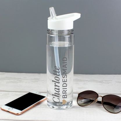 Personalised Gold Heart Water Bottle - image 5