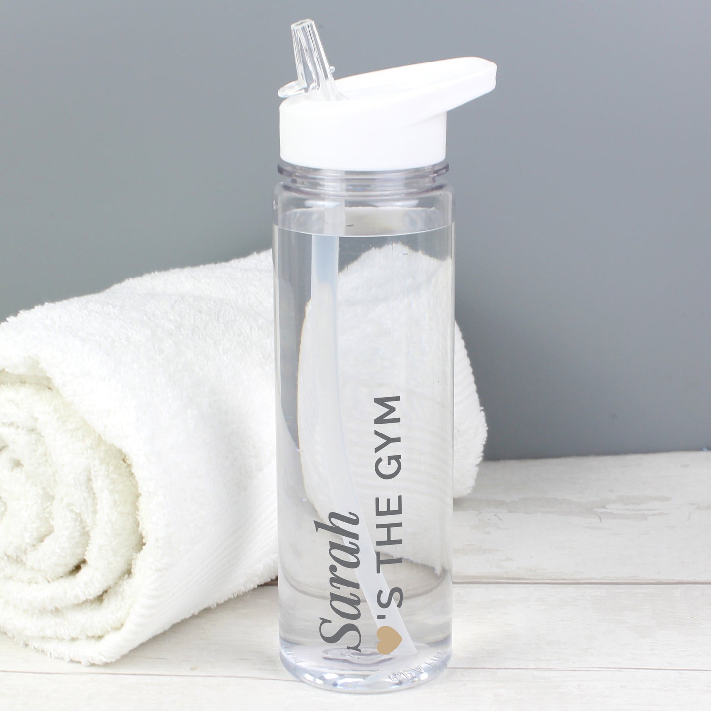Personalised Gold Heart Water Bottle - image 6