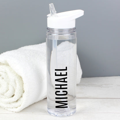 Personalised Name Only Water Bottle from Heartfelt Gifts