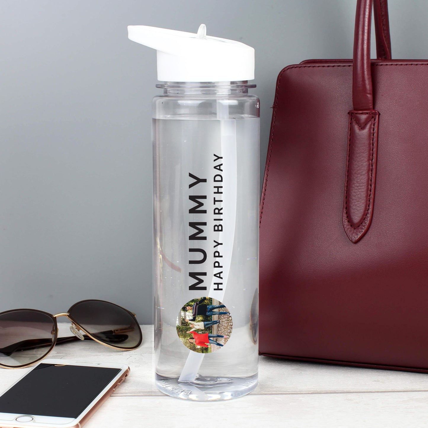 Personalised Photo Upload Water Bottle from Heartfelt Gifts