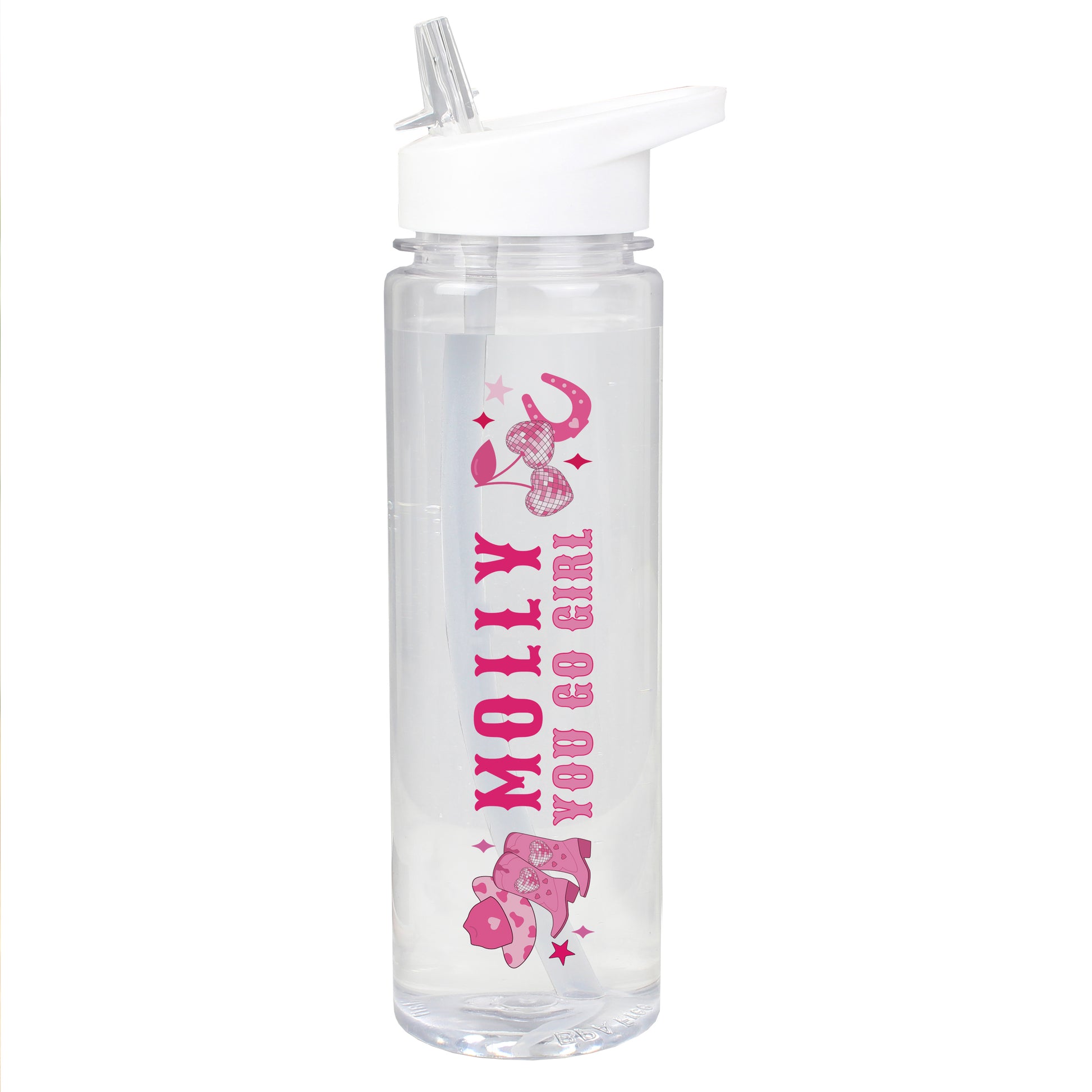 Personalised Cowgirl Water Bottle – Pink Western Birthday Gift for Her - image 4